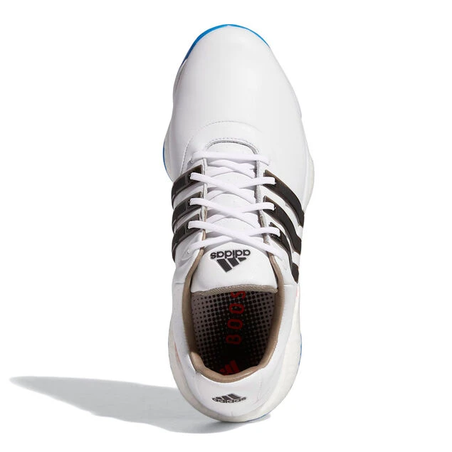 adidas Men's Tour360 22 Waterproof Spiked Golf Shoes Adidas Golf Adidas Men's Tour360 22 Waterproof Spiked Golf Shoes -Best Golf Shop 395407 White Black Blue adidas Golf Tour360 Infinity Shoes 2022 6