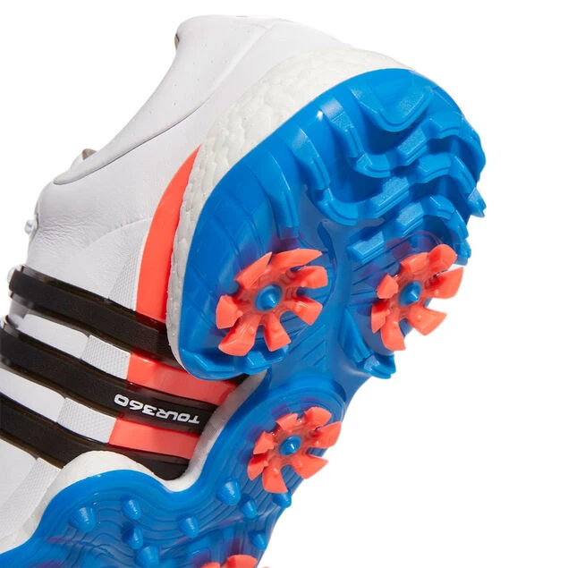 adidas Men's Tour360 22 Waterproof Spiked Golf Shoes Adidas Golf Adidas Men's Tour360 22 Waterproof Spiked Golf Shoes -Best Golf Shop 395407 White Black Blue adidas Golf Tour360 Infinity Shoes 2022 8