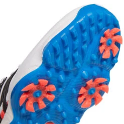 Adidas Golf Adidas Men's Tour360 22 Waterproof Spiked Golf Shoes 9 Adidas Golf Adidas Men's Tour360 22 Waterproof Spiked Golf Shoes -Best Golf Shop 395407 White Black Blue adidas Golf Tour360 Infinity Shoes 2022 9