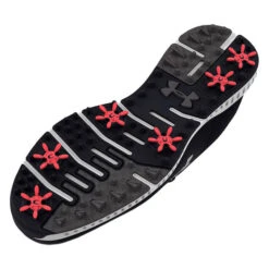 Under Armour Men's Medal RST Waterproof Spiked Golf Shoes -Best Golf Shop 396114 Black Under Armour Medal RST Shoes 3