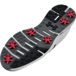 Under Armour Men's Medal RST Waterproof Spiked Golf Shoes -Best Golf Shop 396114 White Black Black Under Armour Medal RST Shoes 3