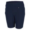 Greg Norman Ladies Pull-On Stretch Golf Shorts 2 Greg Norman Ladies Pull-On Stretch Golf Shorts -Best Golf Shop 397005 Navy Greg Norman Pull On Ladies Shorts 1