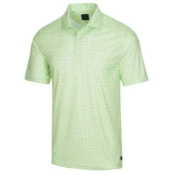 Greg Norman Men's Bayside Stretch Golf Polo Shirt -Best Golf Shop 397089 CoolLime Greg Norman Bayside Polo Shirt 1