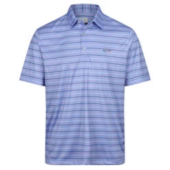 Greg Norman Men's Stripe Stretch Golf Polo Shirt 6 Greg Norman Men's Stripe Stretch Golf Polo Shirt -Best Golf Shop 397199 llc 1