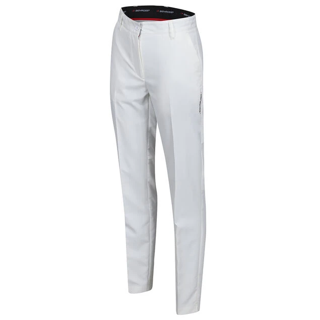 Benross Ladies Core Stretch Stretch Golf Trousers Benross Ladies Core Stretch Stretch Golf Trousers -Best Golf Shop 397360 White Benross Core Stretch Ladies Trousers 3