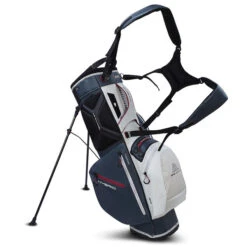 BIG MAX Dri Lite Hybrid 2 Water-Resistant Golf Stand Bag -Best Golf Shop 397580 White Blueberry Merlot BIG MAX Dri Lite Hybrid 2 Stand Bag 2