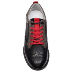 Duca Del Cosma Men's Heritage Waterproof Spiked Golf Shoes -Best Golf Shop 397728 BlackGrey Duca Del Cosma Heritage Shoes 5
