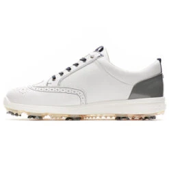 Duca Del Cosma Men's Heritage Waterproof Spiked Golf Shoes -Best Golf Shop 397728 WhiteNavy Duca Del Cosma Heritage Shoes 2
