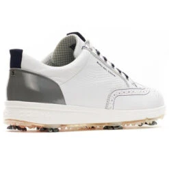 Duca Del Cosma Men's Heritage Waterproof Spiked Golf Shoes -Best Golf Shop 397728 WhiteNavy Duca Del Cosma Heritage Shoes 3