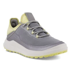 ECCO Ladies Core Mesh Spikeless Golf Shoes -Best Golf Shop 398659 Concrete Sherbet ECCO Core Mesh Ladies Shoes 5