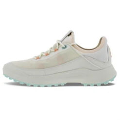 ECCO Ladies Core Mesh Spikeless Golf Shoes -Best Golf Shop 398659 White Peach ECCO Core Mesh Ladies Shoes 2