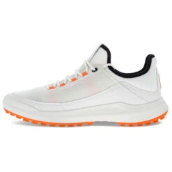ECCO Men's Hybrid Mesh Core Spikeless Golf Shoes -Best Golf Shop 398670 White Calendula ECCO Hybrid Mesh Core Shoes 2