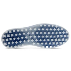ECCO Men's Tray Spikeless Golf Shoes -Best Golf Shop 398699 White Blue ECCO Tray Shoes 4