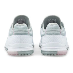 PUMA Golf PUMA Ladies PROADAPT ALPHACAT Waterproof Spikeless Golf Shoes -Best Golf Shop 399566 White Silver Pink PUMA Golf PROADAPT ALPHACAT Ladies Shoes 5