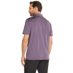 PUMA Golf PUMA Men's MATTR Canyon Stretch Golf Polo Shirt 18 PUMA Golf PUMA Men's MATTR Canyon Stretch Golf Polo Shirt -Best Golf Shop 399678 Purple Charcoal Black PUMA Golf MATTR Canyon Polo Shirt 4