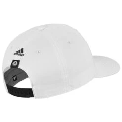 Adidas Golf Adidas Men's Tour Three Stripes Golf Cap -Best Golf Shop 401013 White adidas Golf Tour Three Stripes Cap 2