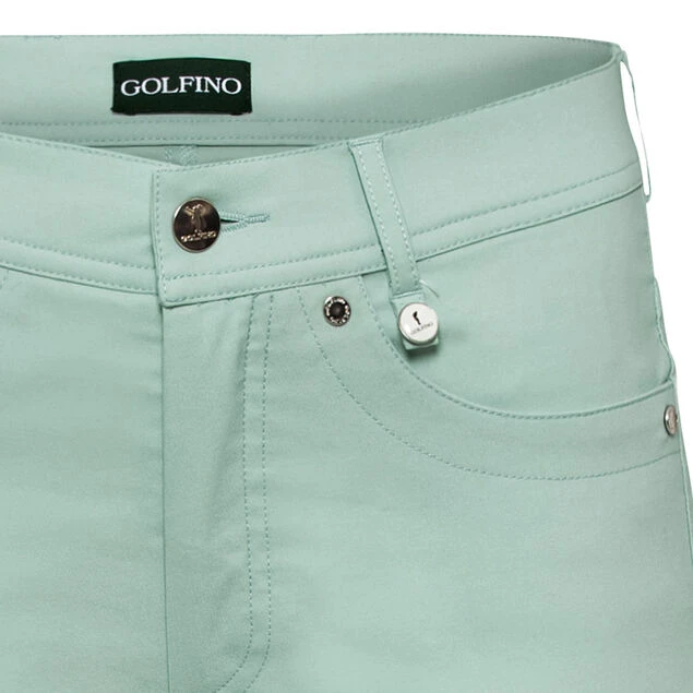 GOLFINO Ladies Sofia 7/8 Golf Trousers GOLFINO Ladies Sofia 7/8 Golf Trousers -Best Golf Shop 401161 GreySage GOLFINO Sofia Ladies Trousers 4