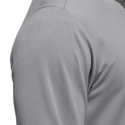 Adidas Golf Adidas Men's PRIMEGREEN UPF Half Zip Golf Midlayer -Best Golf Shop 401468 Grey Black adidas Golf PRIMEGREEN UPF Zip Midlayer 6