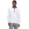 Adidas Golf Adidas Men's PRIMEGREEN UPF Half Zip Golf Midlayer -Best Golf Shop 401468 White adidas Golf PRIMEGREEN UPF Zip Midlayer 2 1