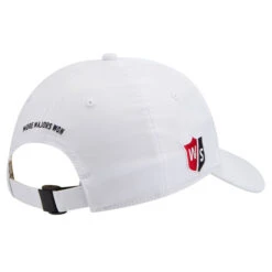 Wilson Men's Pro Tour Golf Cap -Best Golf Shop 401787 White Black Wilson Staff Pro Tour Cap 2