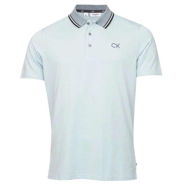 Calvin Klein Men's Monterey Stretch Golf Polo Shirt Calvin Klein Men's Monterey Stretch Golf Polo Shirt -Best Golf Shop 401885 ArticIce Calvin Klein Monterey Polo Shirt 1