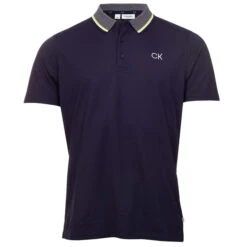 Calvin Klein Men's Monterey Stretch Golf Polo Shirt 8 Calvin Klein Men's Monterey Stretch Golf Polo Shirt -Best Golf Shop 401885 NavyBlue Calvin Klein Monterey Polo Shirt 1
