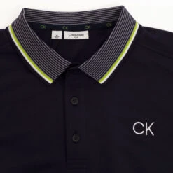 Calvin Klein Men's Monterey Stretch Golf Polo Shirt 11 Calvin Klein Men's Monterey Stretch Golf Polo Shirt -Best Golf Shop 401885 NavyBlue Calvin Klein Monterey Polo Shirt 4