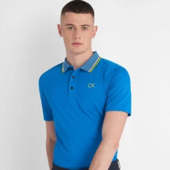 Calvin Klein Men's Monterey Stretch Golf Polo Shirt 18 Calvin Klein Men's Monterey Stretch Golf Polo Shirt -Best Golf Shop 401885 OceanBlue Calvin Klein Monterey Polo Shirt 5