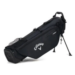 Callaway Golf Par 3 Double Strap Pencil Bag -Best Golf Shop 402634 Black Callaway Golf Par 3 Double Strap Pencil Bag 1