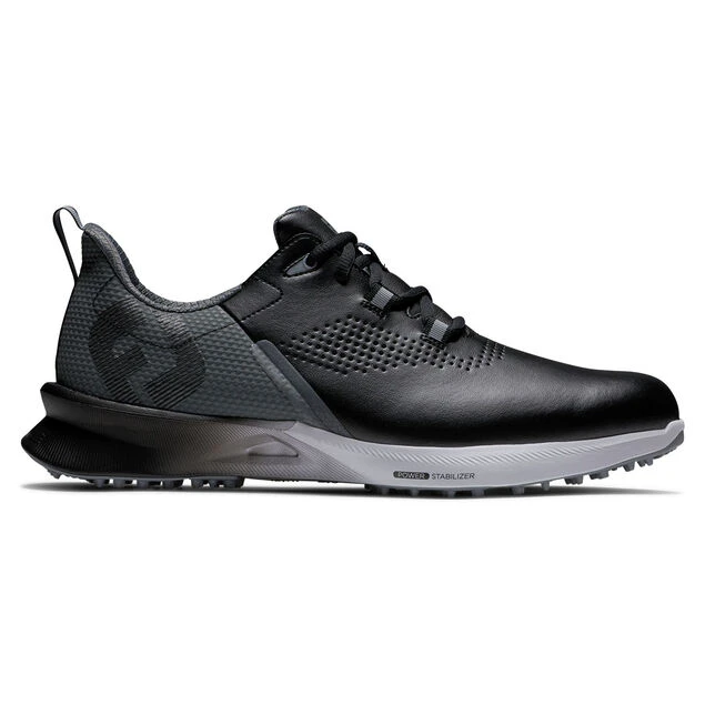 FootJoy Men's Fuel Waterproof Spikeless Golf Shoes FootJoy Men's Fuel Waterproof Spikeless Golf Shoes -Best Golf Shop 402928 Black Charcoal Silver FootJoy Fuel Shoes 1