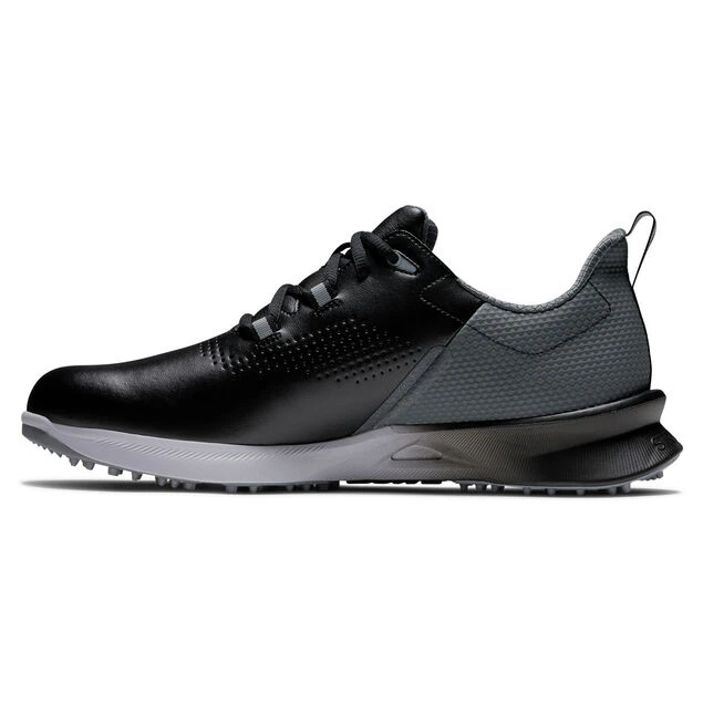 FootJoy Men's Fuel Waterproof Spikeless Golf Shoes FootJoy Men's Fuel Waterproof Spikeless Golf Shoes -Best Golf Shop 402928 Black Charcoal Silver FootJoy Fuel Shoes 2