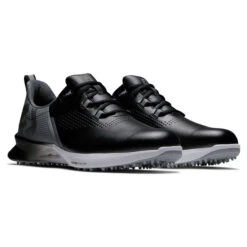 FootJoy Men's Fuel Waterproof Spikeless Golf Shoes 7 FootJoy Men's Fuel Waterproof Spikeless Golf Shoes -Best Golf Shop 402928 Black Charcoal Silver FootJoy Fuel Shoes 6