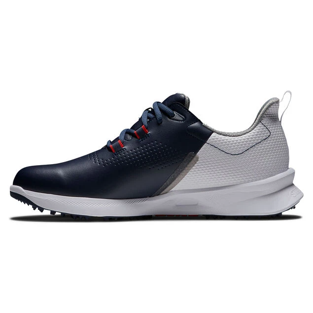 FootJoy Men's Fuel Waterproof Spikeless Golf Shoes FootJoy Men's Fuel Waterproof Spikeless Golf Shoes -Best Golf Shop 402928 Navy White Red FootJoy Fuel Shoes 2