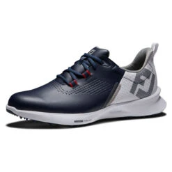 FootJoy Men's Fuel Waterproof Spikeless Golf Shoes 12 FootJoy Men's Fuel Waterproof Spikeless Golf Shoes -Best Golf Shop 402928 Navy White Red FootJoy Fuel Shoes 4