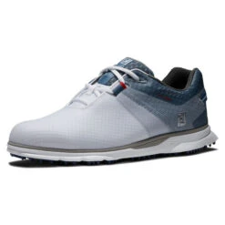 FootJoy Men's Pro SL Sport Waterproof Spikeless Golf Shoes -Best Golf Shop 403039 White Blue Red FootJoy Pro SL Sport Shoes 2022 4