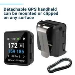 Shot Scope PRO LX+ Laser, GPS & Shot Tracking -Best Golf Shop 403440 Orange Shot Scope PRO LX Rangefinder 9c