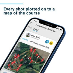 Shot Scope PRO LX+ Laser, GPS & Shot Tracking -Best Golf Shop 403440 Orange Shot Scope PRO LX Rangefinder 9g