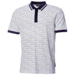 DKNY Men's Benson Hurst Stretch Golf Polo Shirt