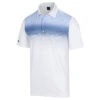 Greg Norman Men's Canyon Cactus ML75 Golf Polo Shirt -Best Golf Shop 405449 White Greg Norman Mens Canyon Cactus ML75 Polo Shirt 1