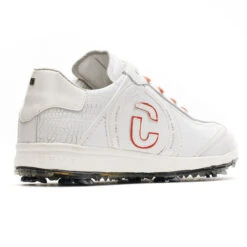 Duca Del Cosma Men's Masters Waterproof Spiked Golf Shoes -Best Golf Shop 407189 White Duca Del Cosma Masters Shoes 5