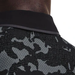 Under Armour Men's Iso-Chill Charged Camo Golf Polo Shirt -Best Golf Shop 407574 Black Grey Black Under Armour Mens Iso Chill Charged Camo Golf Polo Shirt 3