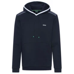 Hugo Boss Men's Soody 1 Golf Hoodie -Best Golf Shop 408294 DarkBlue Hugo Boss Mens Soody 1 Hooded Midlayer 1