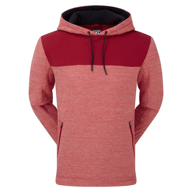 FootJoy Men's Thermal Golf Hoodie FootJoy Men's Thermal Golf Hoodie -Best Golf Shop 408557 Red Black FootJoy Mens Thermal Golf Hoodie 1