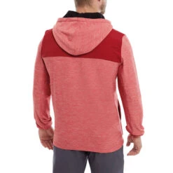 FootJoy Men's Thermal Golf Hoodie 16 FootJoy Men's Thermal Golf Hoodie -Best Golf Shop 408557 Red Black FootJoy Mens Thermal Golf Hoodie 4