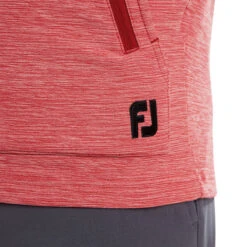FootJoy Men's Thermal Golf Hoodie 17 FootJoy Men's Thermal Golf Hoodie -Best Golf Shop 408557 Red Black FootJoy Mens Thermal Golf Hoodie 5