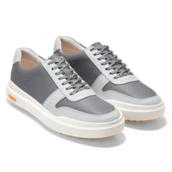 Cole Haan Men's GrandPro AM Waterproof Spikeless Golf Shoes 10 Cole Haan Men's GrandPro AM Waterproof Spikeless Golf Shoes -Best Golf Shop 408873 QuietShade Oyster Cole Haan GrandPro AM Shoes 3