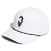 Adidas Golf Adidas Men's Tee Time 5-Panel Golf Cap -Best Golf Shop 409184 White adidas Golf Mens Tee Time 5 Panel Cap 1