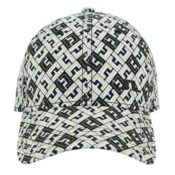 J.Lindeberg Men's Gilbert Print Golf Cap 5 J.Lindeberg Men's Gilbert Print Golf Cap -Best Golf Shop 409544 Black Monogram J Lindeberg Mens Gilbert Print Cap 1