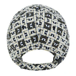 J.Lindeberg Men's Gilbert Print Golf Cap 6 J.Lindeberg Men's Gilbert Print Golf Cap -Best Golf Shop 409544 Black Monogram J Lindeberg Mens Gilbert Print Cap 2