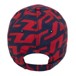 J.Lindeberg Men's Gilbert Print Golf Cap 3 J.Lindeberg Men's Gilbert Print Golf Cap -Best Golf Shop 409544 BridgeRedSwirl J Lindeberg Mens Gilbert Print Cap 2